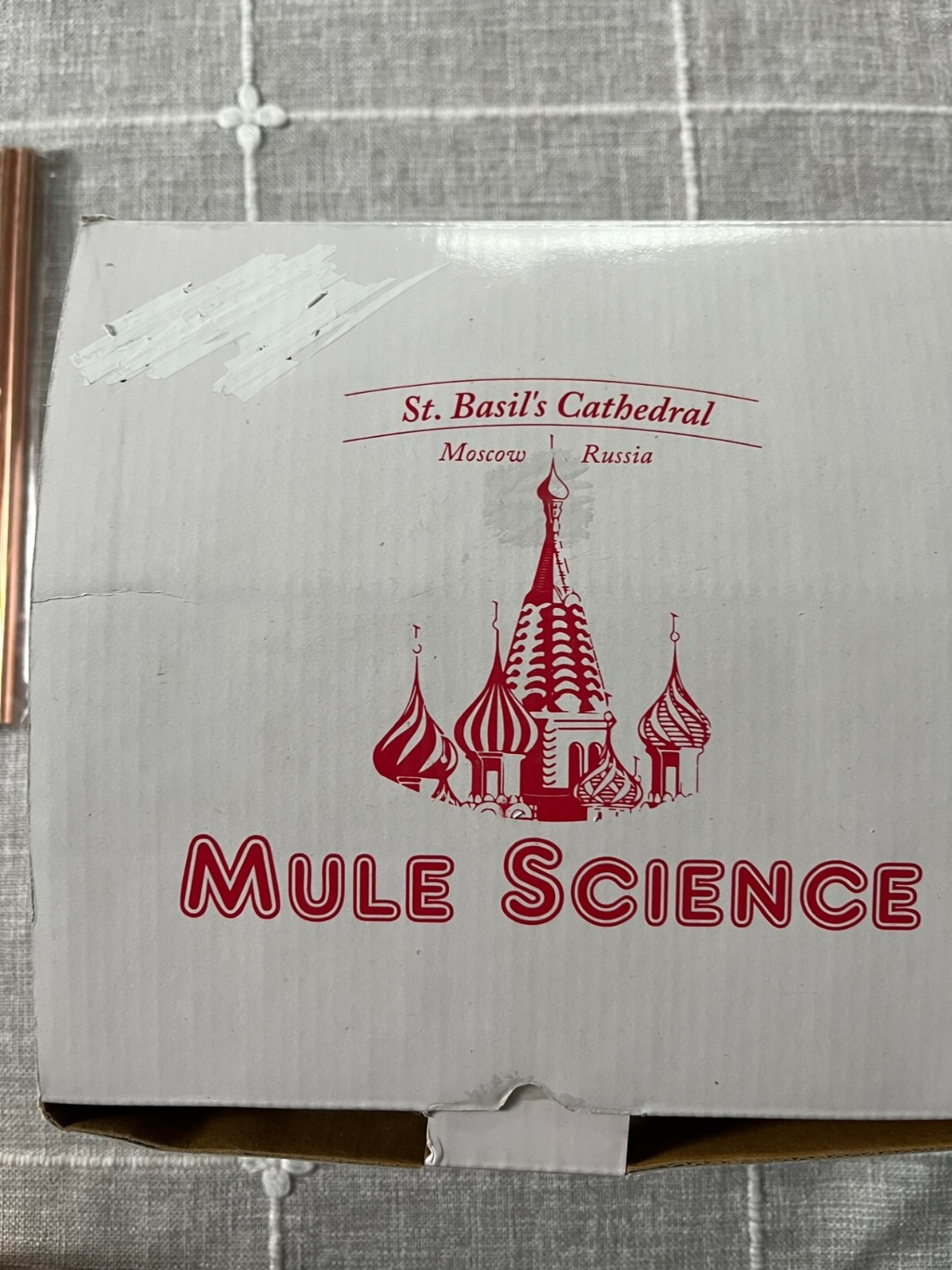 Moscow Mule Mugs Cooper Set of 4 four Mule Science Brand new