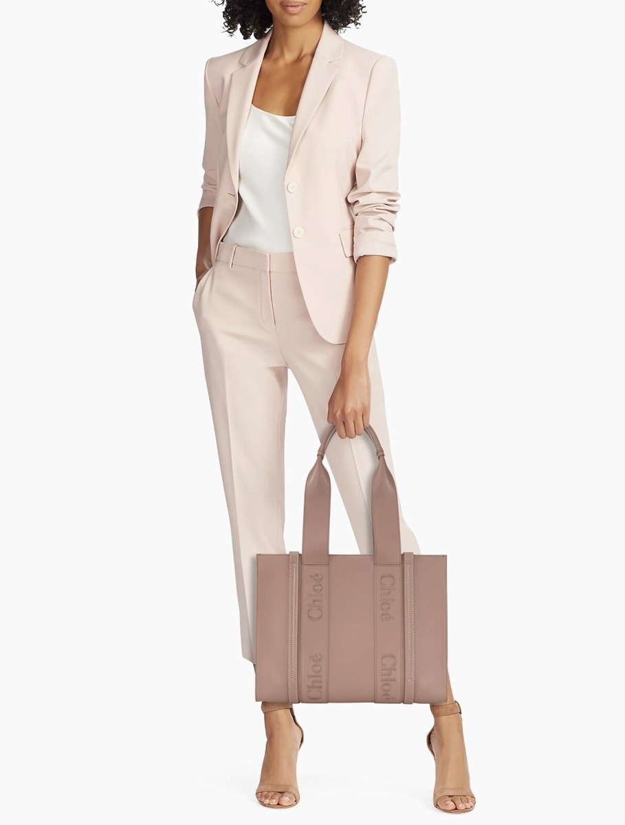 Chloe Woody Medium Leather Tote Bag | eBay