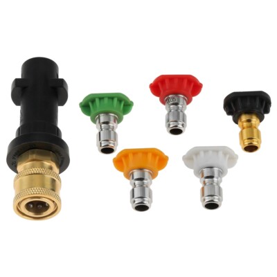 High Pressure 4000PSI Washer Gun Adapter & Nozzle For Karcher K2 K3 K4 K5 K6 K7