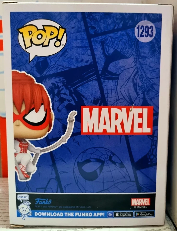 FUNKO POP MARVEL SPINNERET #1293 SPECIAL EDITION THE AMAZING SPIDER-MAN MJ NUOVO - Imagen 3 de 4