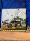 Vintage 1996 Charles Wysocki Liberty Airport U.S. Mail 10.5X12.5 Metal Sign