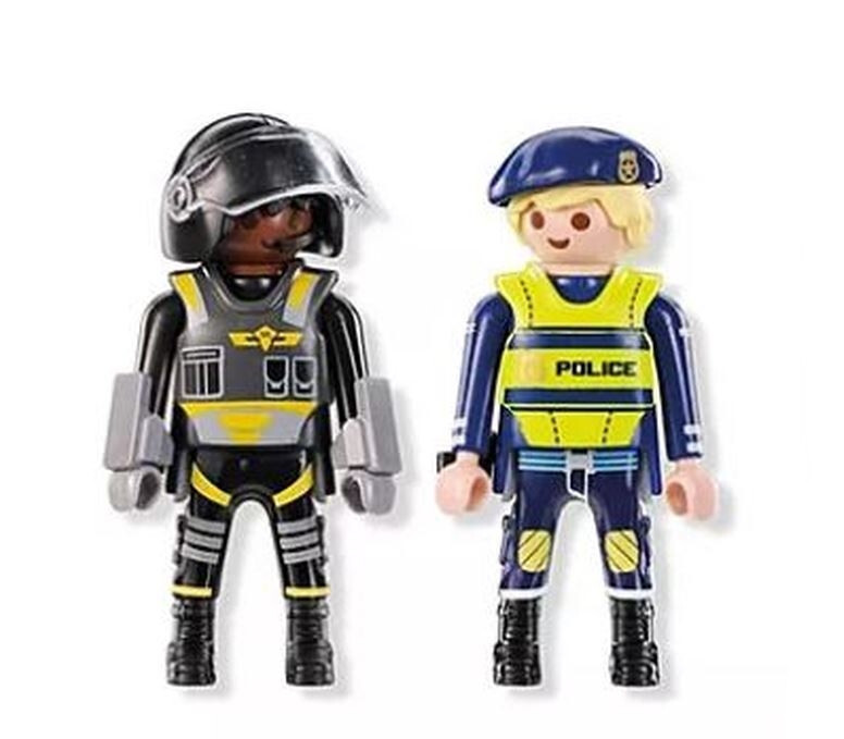 Playmobil Action Heroes Set 71730 Four Police Agents Figures