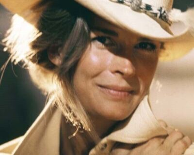 Candice Bergen 1970's portrait wearing hat 16x20 poster