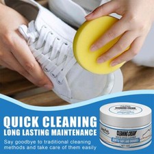 White Shoe Cleaning Cream Shoes Whitening Stain Removers Cream Y4 Clean'' SCH