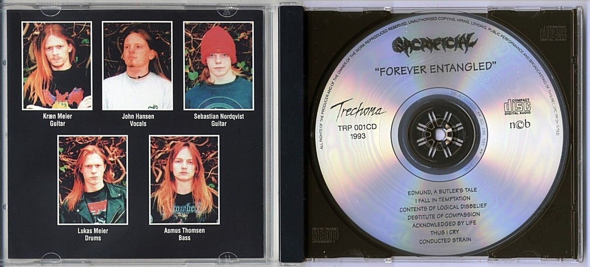 Sacrificial - Forever Entangled (1993) Danish Thrash Death Metal