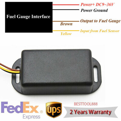 Fuel Sender to Gauge Linking Module Ohm Range Converter Connect Sender to Gauge