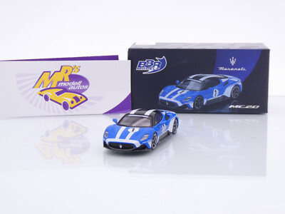 BBR Models BBRDIE6408 # Maserati MC20 #1 2023 '' Performance Experience '' 1:64