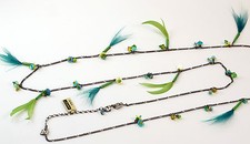 Konplott  by Miranda  Kette  Happy long  blau grün 120 cm lang