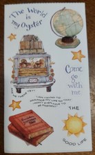 Susan Branch HERE WE GO small sticker sheet, vacation and travel themed