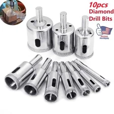 Diamond Hole Drill Bits Cutting Hole Maker Hollow Saw for Glass Tile Wood Marble