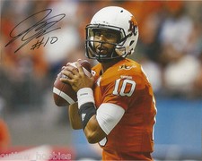 BC Lions CFL Jonathan Jennings Signed Autographed 8x10 CFL Photo COA