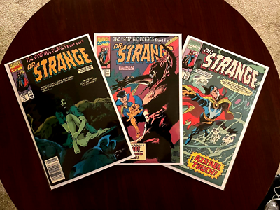 #ad Doctor Strange Sorcerer Supreme #17 #18 #19 Marvel 1990 Butch Guice 9.0 VF NM $19.99