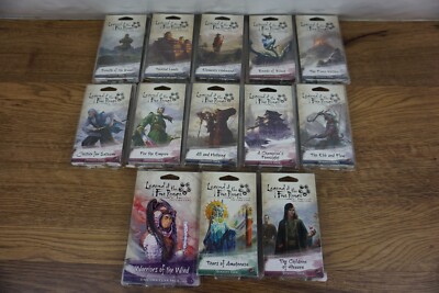 Large Bundle of 13 dynasty packs expansion Legend of the Five Rings (NEW SEALED)