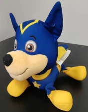 Nick Jr. Paw Patrol Mighty Pups Chase Super Paws 8-Inch Plush Nickelodeon 