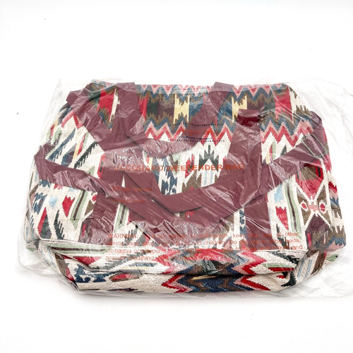 Canyon Sky Jacquard Southwest Pattern Weekender Duffel Bag NWT 18" x 13" - Picture 2 of 8