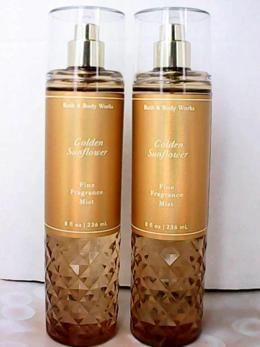 Bath Body Works Golden Sunflower Fragrance Mist Perfume Body
