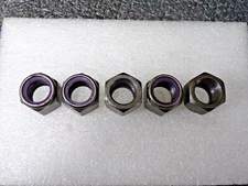 LOCK NUT, Grade 8 Steel, Right Hand, IFI-100/107, PK5, 1FA13, (RG)