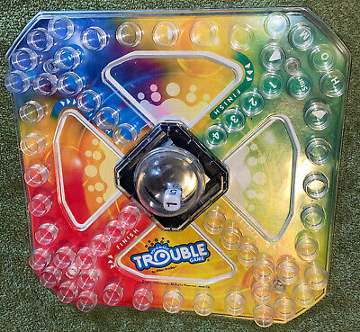 Details about   2013 Pop-O-Matic Trouble Game Replacement Game Board ONLY