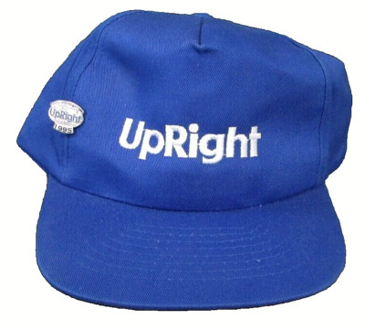 KC VTG Hat UPRIGHT Work Platforms Pin Manlift Embroidered Snapback Scissor Lift