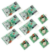 5pcs 433M Transmitter  Receiver Kit High Frequency Super Regenerative Transc...