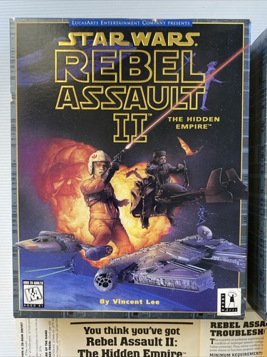 PC BIG BOX EDITION - STAR WARS REBEL ASSAULT II The Hidden Empire - Picture 2 of 12