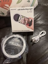 Selfie Ring Light, XINBAOHONG Rechargeable Portable Clip-on Selfie Fill Light...