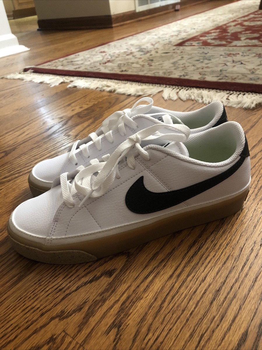 ★ナイキ★DH3161-109★Court Legacy Next Nature★大人気★ Womens Nike Court Legacy Next Nature White/black/Gum Shoes