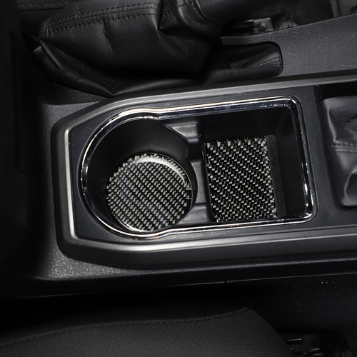 Almohadilla de taza de agua de control central de fibra suave para Toyota Tacoma 2015-2020 - Imagen 4 de 11