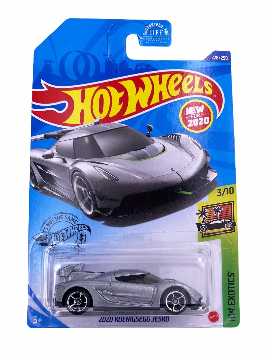 Hot Wheels 2020 Koenigsegg Jesko 228/250 [Silver], Exotics 3/10 | eBay