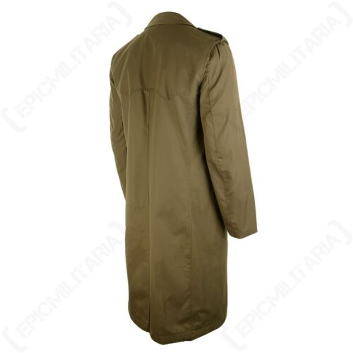 Originaler Trenchcoat der italienischen Armee – olivgrün –echter Armeeüberschuss - Bild 5 von 7