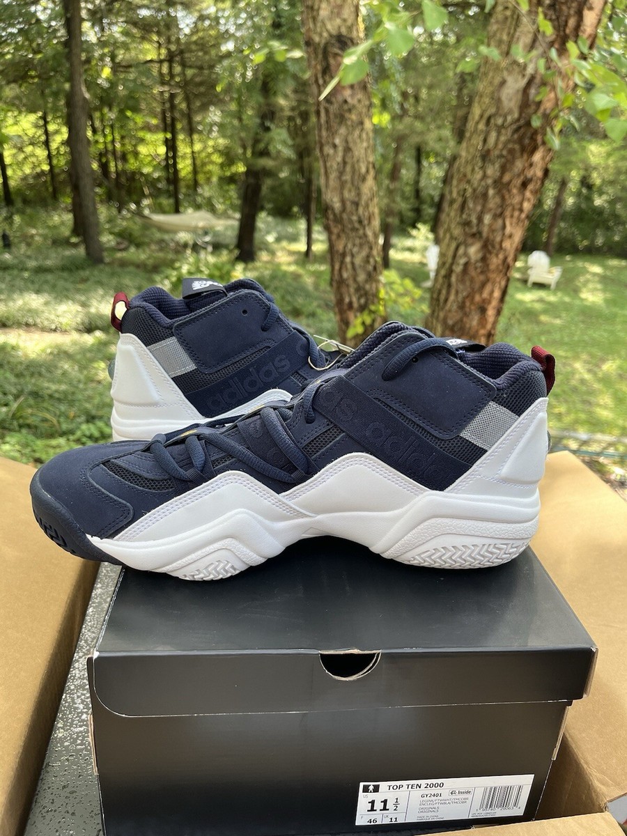 ADIDAS アディダス M 2000 TT Adidas Top Ten 2000 EQT Navy Gold White Tech Indigo US Men