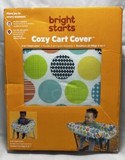 Bright Starts Cozy Cart 2 in 1 High Chair and Cart Cover. Circles. NEW