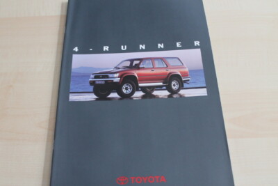 122891) Toyota 4-Runner Prospekt 02/1992
