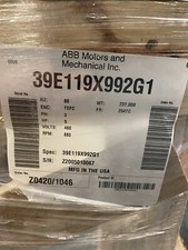 ABB BALDOR,39E119X992G1 SS,SUPER E WASHDOWN MOTOR 5HP 880RPM 460V 254TC