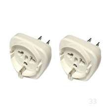 Us To Taiwan Electrical Outlet Power Plug Adapter For Taiwanese Travel