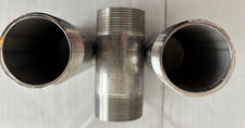 1-1/2 Mnpt X 4  T-304 Stainless Steel Pipe Ni...