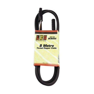 Trailer Light Wiring Harness 8m Water Proof Grease Anti Corrosive Tinned Copper