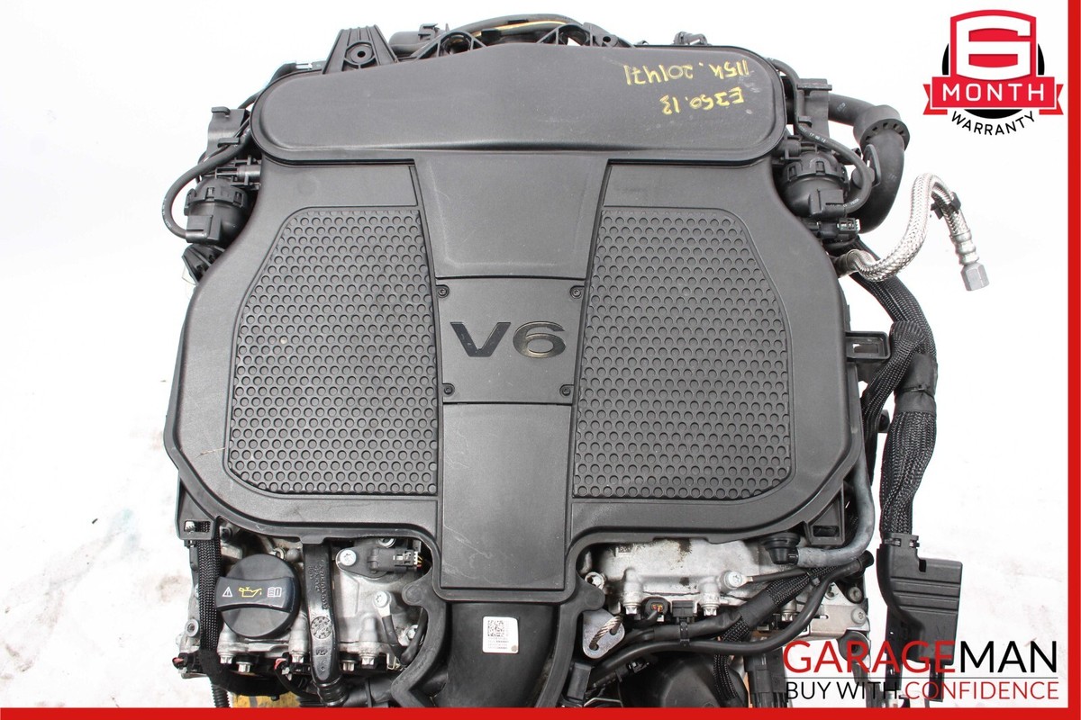 12-16 Mercedes E350 GLK350 C350 M276 V6 3.5L Complete Engine Assy 