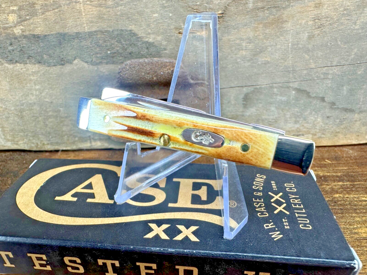 Case XX Baby Doc Campfire 2025 21797 Burnt Natural Bone Second Cut