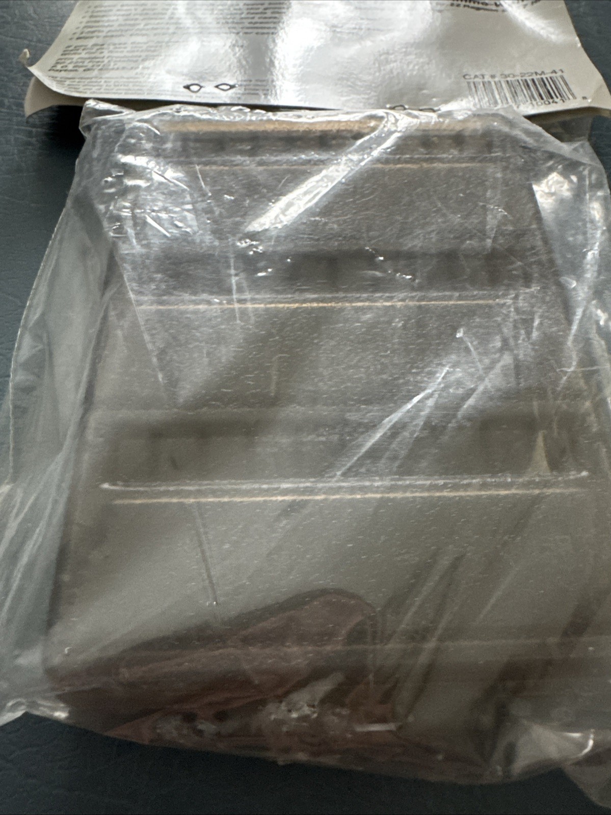 MTM Ammo-Wallet 30 Round 22 Long Rifle 17 HRM Mach 2 Clear Smoke - W302241