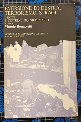 Rechtsumkehr, Terrorismus, Massaker - Trinkflaschen - 1986 Franco Angeli