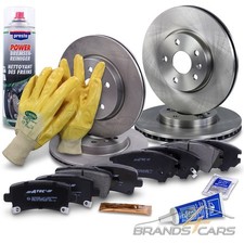 ATEC BREMSSCHEIBEN + BELÄGE VORNE + HINTEN FÜR CHEVROLET MALIBU OPEL INSIGNIA A