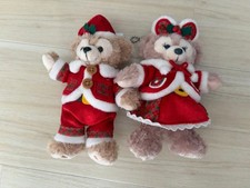 Disneyland Duffy  ShellieMay Plush Key Chain Christmas Tokyo Disneysea 163