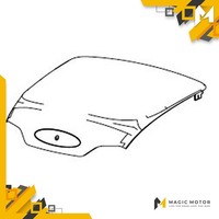 Shad Topcase-Abdeckung Alluminio SH40 D1B40E25