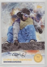 2014 Topps US Olympic & Paralympic Team and Hopefuls Gold Rainbow Chas Guldemond