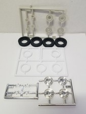 1958 Edsel Pacer Whitewall Tires Hubcaps From Amt 125 Model Kit 58