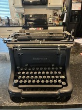 Antique 1940 Underwood Champion Bulletin Champion Manual Typewriter thumbnail