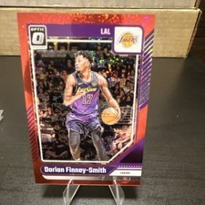 Panini Donruss Optic #146 Dorian Finney-Smith Lakers Red Glitter Prizm /75