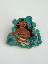 Moana - Castle - Sparkle 2019 Blue Disney Pin H5