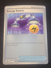 Energy Switch Pokemon TCG ME01: Mega Evolution #115/132 Rev Holo